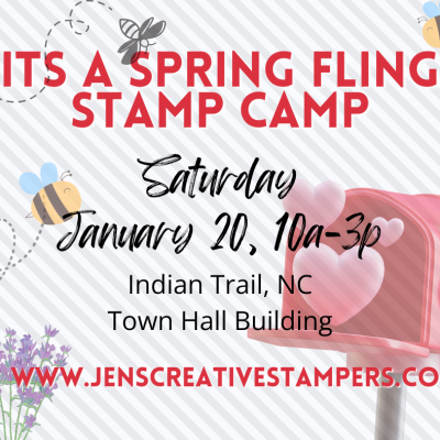 It’s A Spring Fling Stamp Camp!