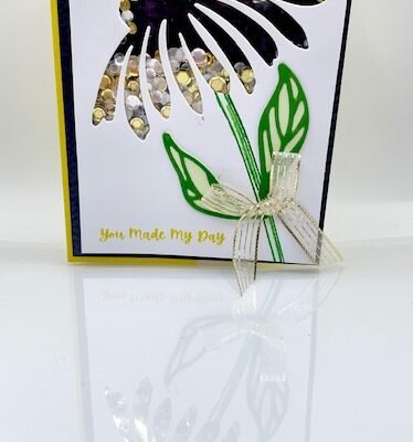 Coneflower Celebrations with Gold & Silver